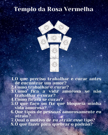 Tiragem - Templo da Rosa Vermelha